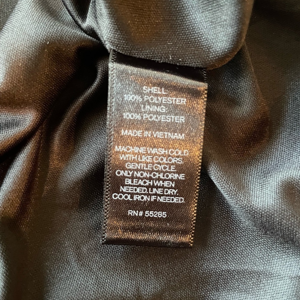 Express Halter Neck Keyhole Back Mini Dress Black Formal Homecoming 2 - Picture 12 of 14